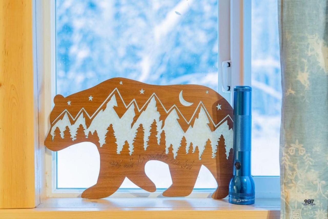 Studio Log Dry Cabin| Aurora Views! Fairbanks Luaran gambar